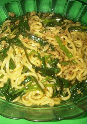 Foto resep Indomie Kangkung