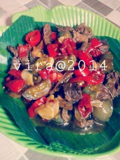 Foto resep Daging Lombok Kethok