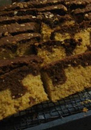 Foto resep duo peanut cake