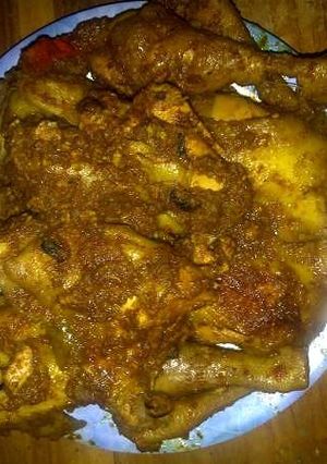 Foto resep kalio ayam kampung