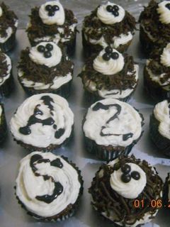 Foto resep cup cake black forest