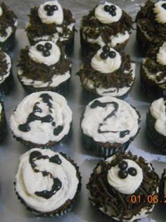 Foto resep cup cake black forest