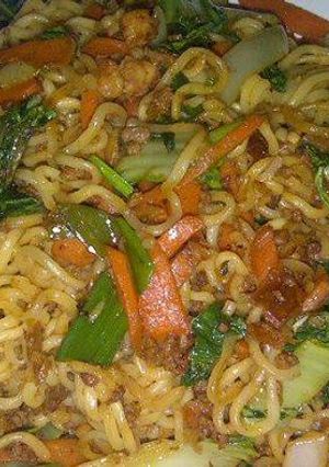 Foto resep Mi goreng Korea
