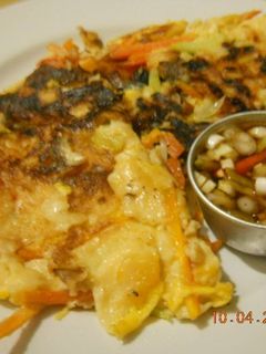 Foto resep KOREAN VEGETABLE PANCAKE(Yachaejeon)