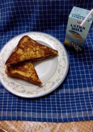 Foto resep Roti panggang coklat keju