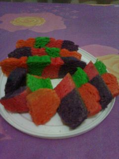 Foto resep Bolu 4 Warna