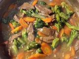 Tumis Daging Sayuran