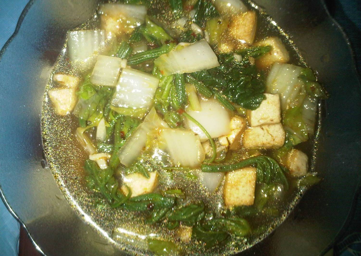 Resep Tumis Daun Labu Sawi Putih oleh Yanni Liang - Cookpad