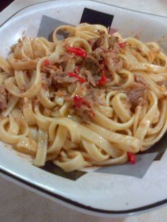 Foto resep Spicy Tuna Fettuccine