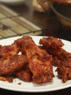 Foto resep Korean Style Spicy Chicken Wing (Baked version)