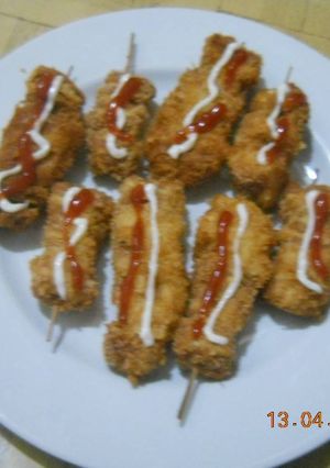 Foto resep SATE SOSIS KEJU