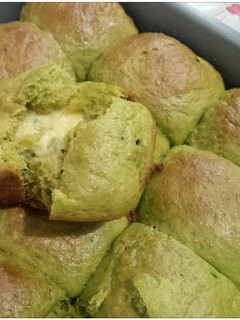 Foto resep Roti Manis Gandum Pandan