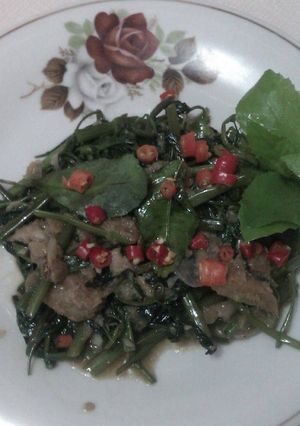 Foto resep Kangkung Bumbu Kencur