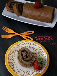 Foto resep Bolu Gulung Pisang Ambon