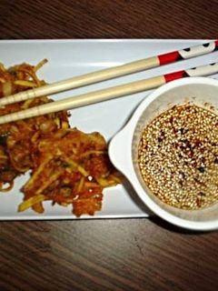 Foto resep Sweet Potato and Kim Chi Pancakes