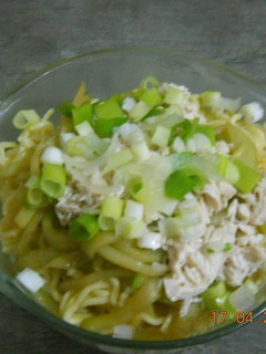 Foto resep Homestyle chicken noodle soup(dak-kalguksu)