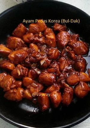 Foto resep Ayam Korea Pedas (Bul-Dak)