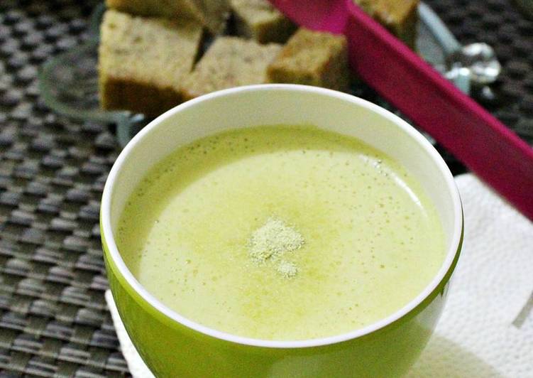 Nokcha Ladde ( Green Tea Latte )