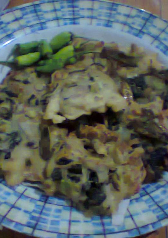 Foto resep bakwan kangkung penyelamat