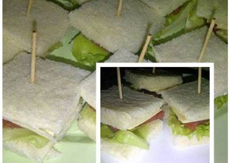 Resep masakan MINI SANDWICH | Cara Masak MINI SANDWICH Yang Lezat