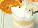 Yogurt Orange in cup