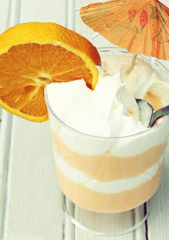 Foto resep Yogurt Orange in cup