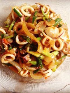 Foto resep Cumi Saos Bombay Ala D'cost
