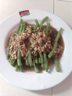 Foto resep Buncis Siram Ayam Saus Tiram
