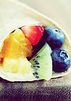 Foto resep Buah Gulung Pelangi