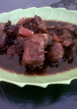 Foto resep Ayam Kecap Iris Tomat