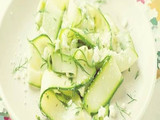 Zucchini simple salad