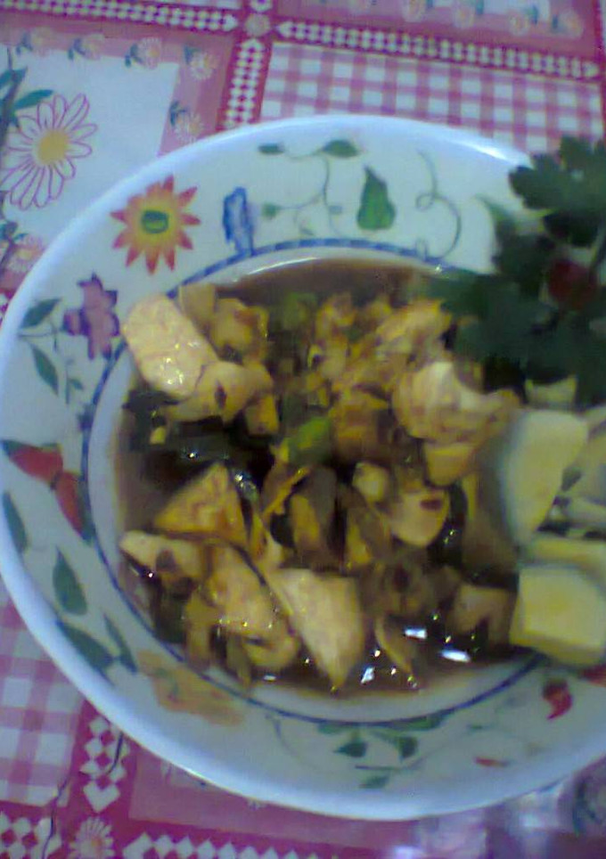 Foto resep ayam telur pedaz maniz