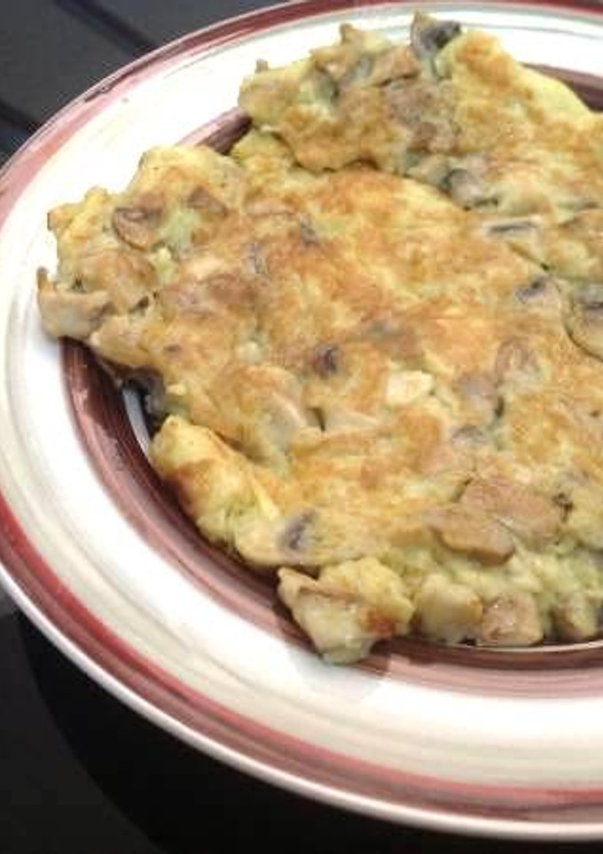 Foto resep Omelet Jamur