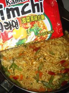 Foto resep Mie Kimchi Instant