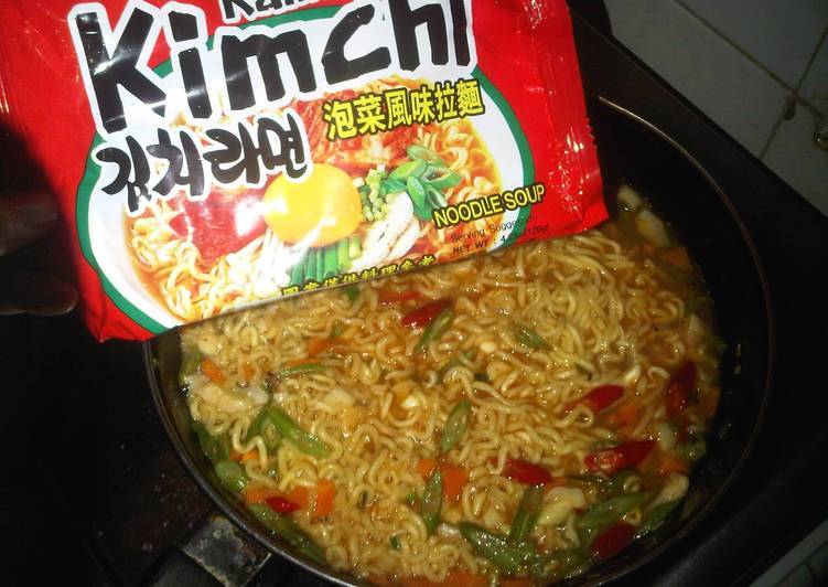 Langkah Mudah untuk Membuat Mie Kimchi Instant Anti Gagal