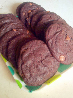Foto resep Totally Chocolate Chocolate Chip Cookies