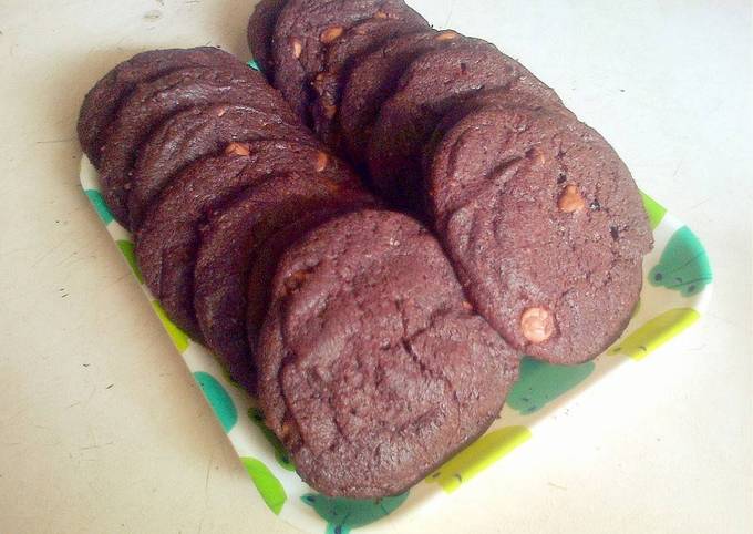 Totally Chocolate Chocolate Chip Cookies
