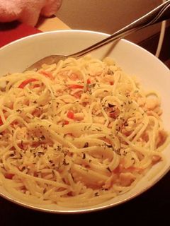 Foto resep Salmon Spicy Spaghetti