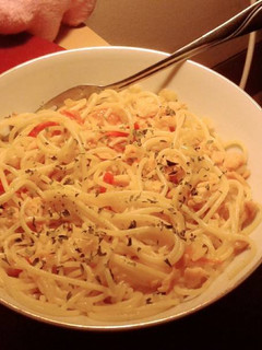 Foto resep Salmon Spicy Spaghetti