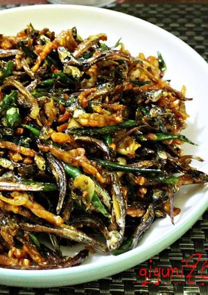 Foto resep Kering Teri Cabe Ijo