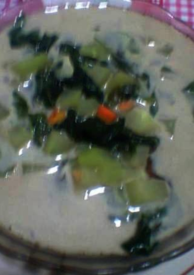 Foto resep jangan welok santan
