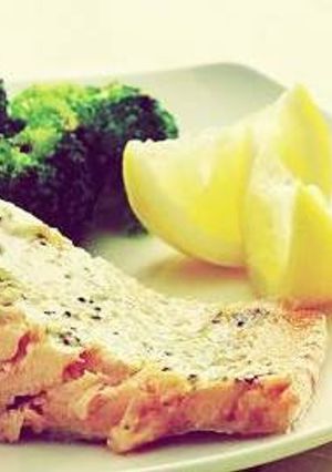 Foto resep Simple Salmon Panggang