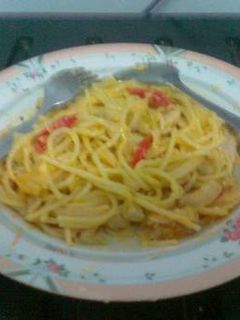 Foto resep Spaghetti Tuna Pedas