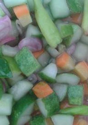 Foto resep acar sayuran
