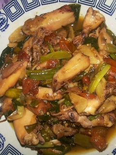 Foto resep cumi goreng manis pedas