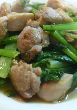 Foto resep Sayur Sawi Tumis Daging Ayam Mudah dan Praktis