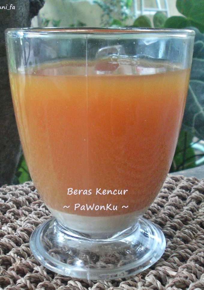 Foto resep Wedang Beras Kencur