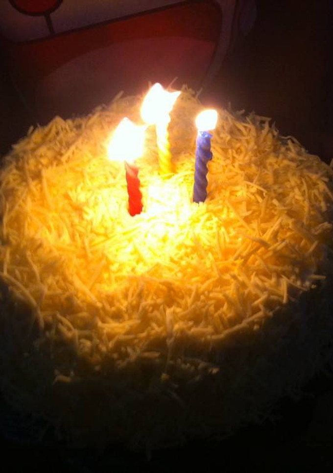 Foto resep Double Cheese (Strawberry) Cake