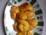 Simple sweet bread(roti manis sederhana)