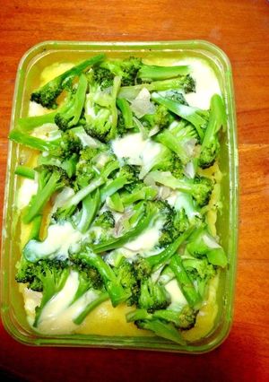 Foto resep Mash potato with ca brokoli saus tiram